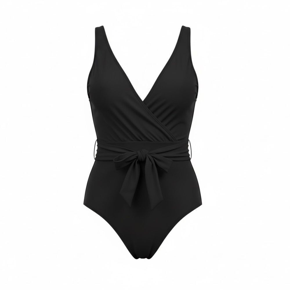 NWT Adore Me Kaitlyn Contour One Piece Swimsuit Black‎ 0X Plus
